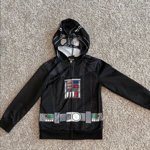 Star Wars Black and Gray Kids Hoodie